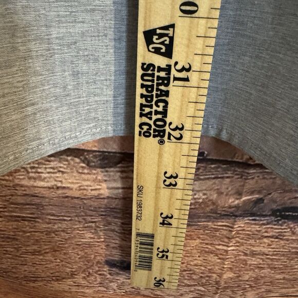 Molokai Surf Co Shirt XXL Men’s Gray Button Up Short Sleeve Minimalist Sharp - Picture 5 of 9